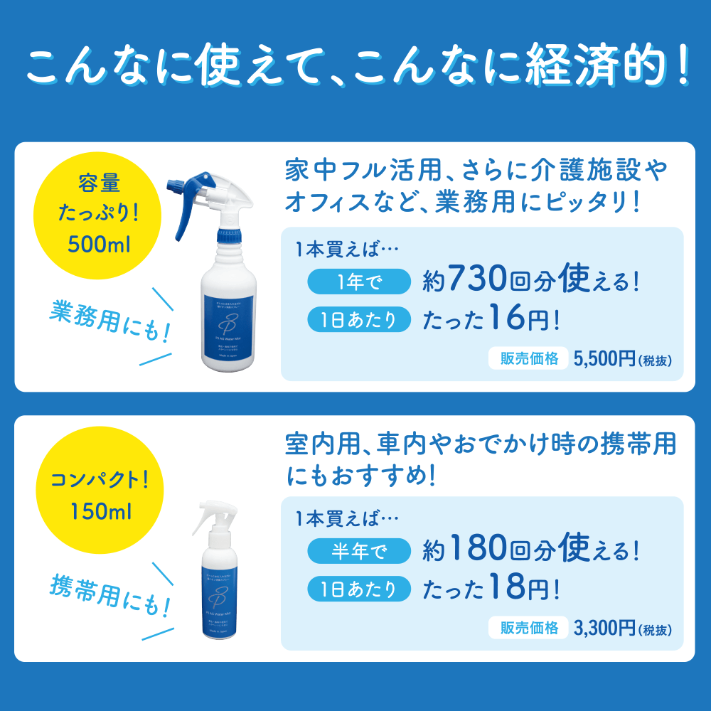 こんなに使えて経済的